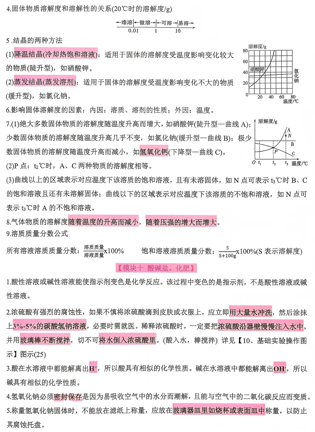 2026中考(数学+物理+化学)必备知识点、核心考点汇总 第19张 2026中考(数学+物理+化学)必备知识点、核心考点汇总 第19张