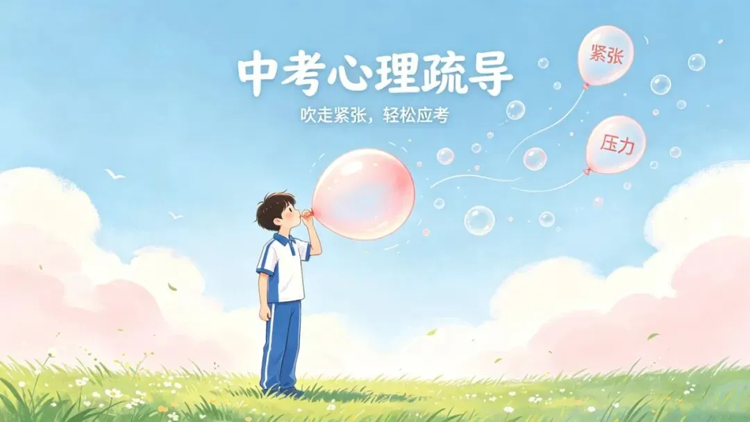 【中考心理加油站】中考能量指南丨致九年级同学的考前心理陪伴手册 第8张