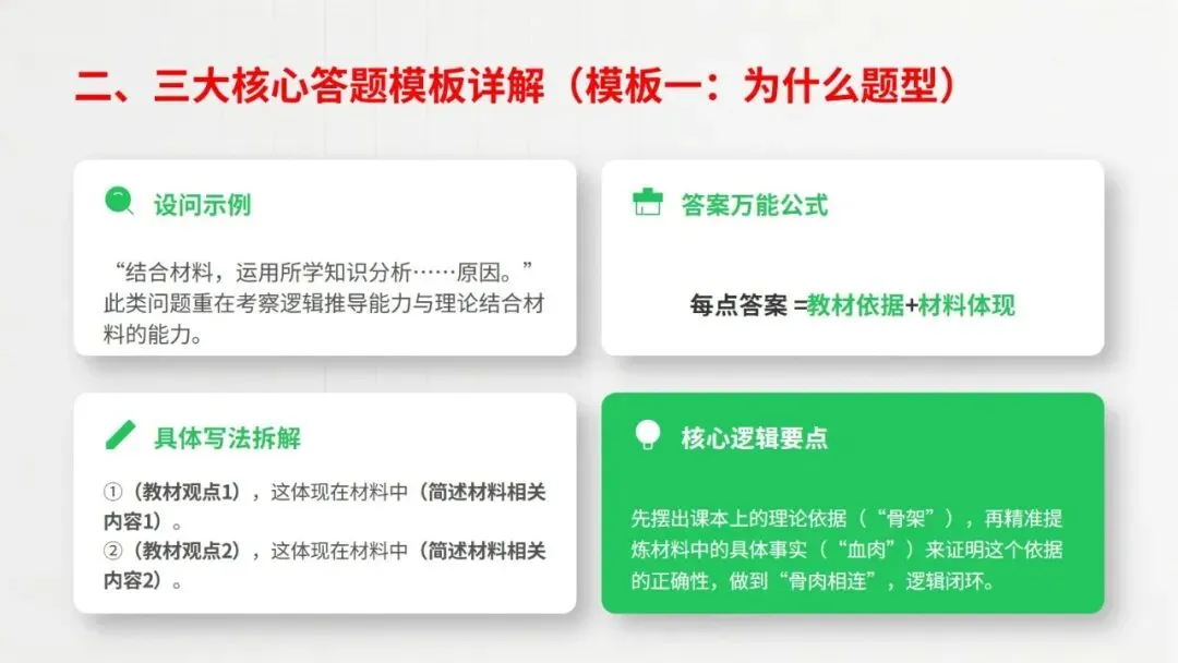 2026道德与法治中考复习题型专题十——“结合类”题解题技巧 第12张