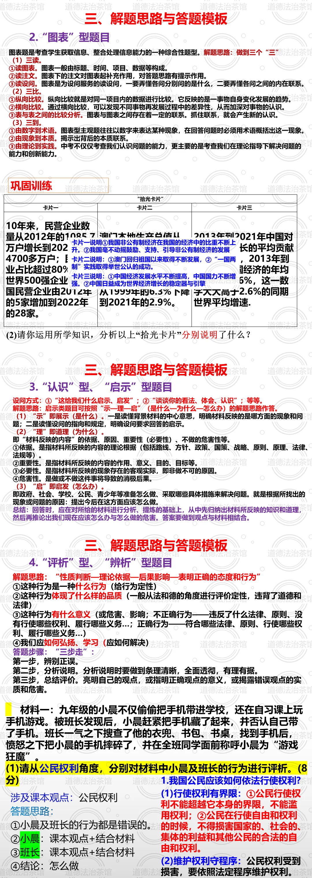 中考道德与法治·全题型考法突破与规范答题指南(中考考法指导)-第12张图片-四季读书网