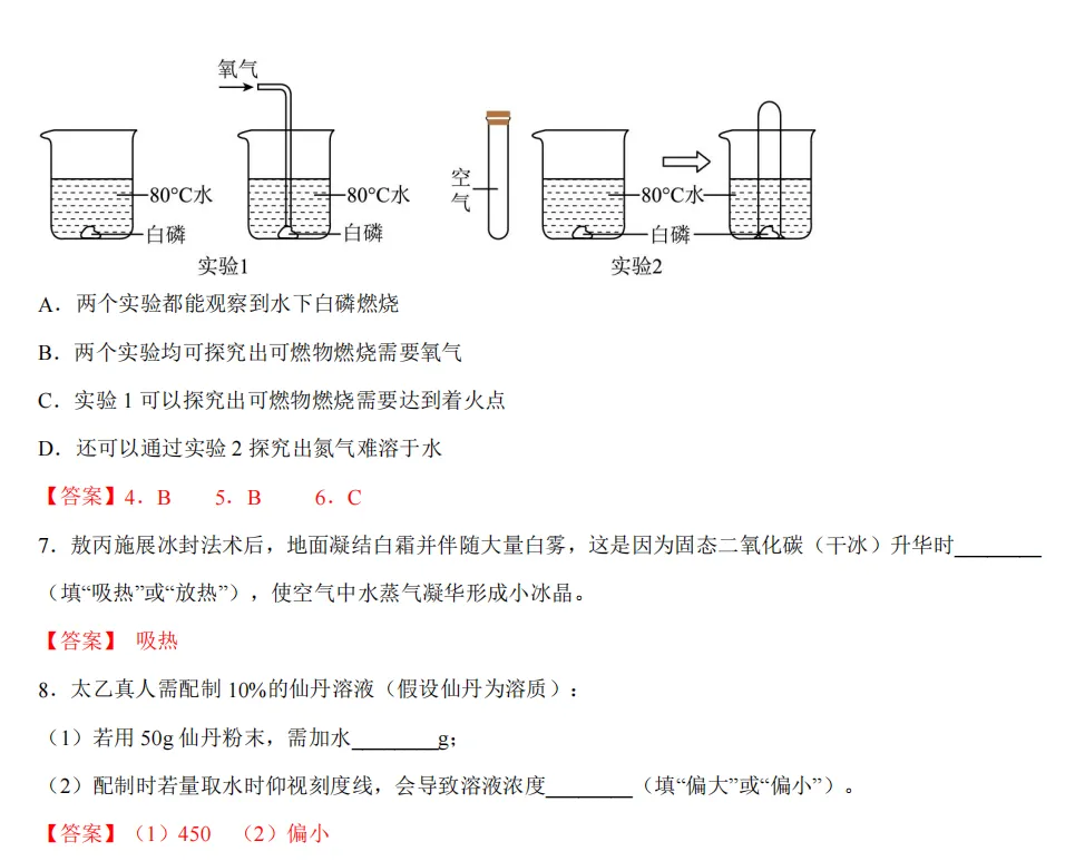 中考化学热点命题情境 第13张