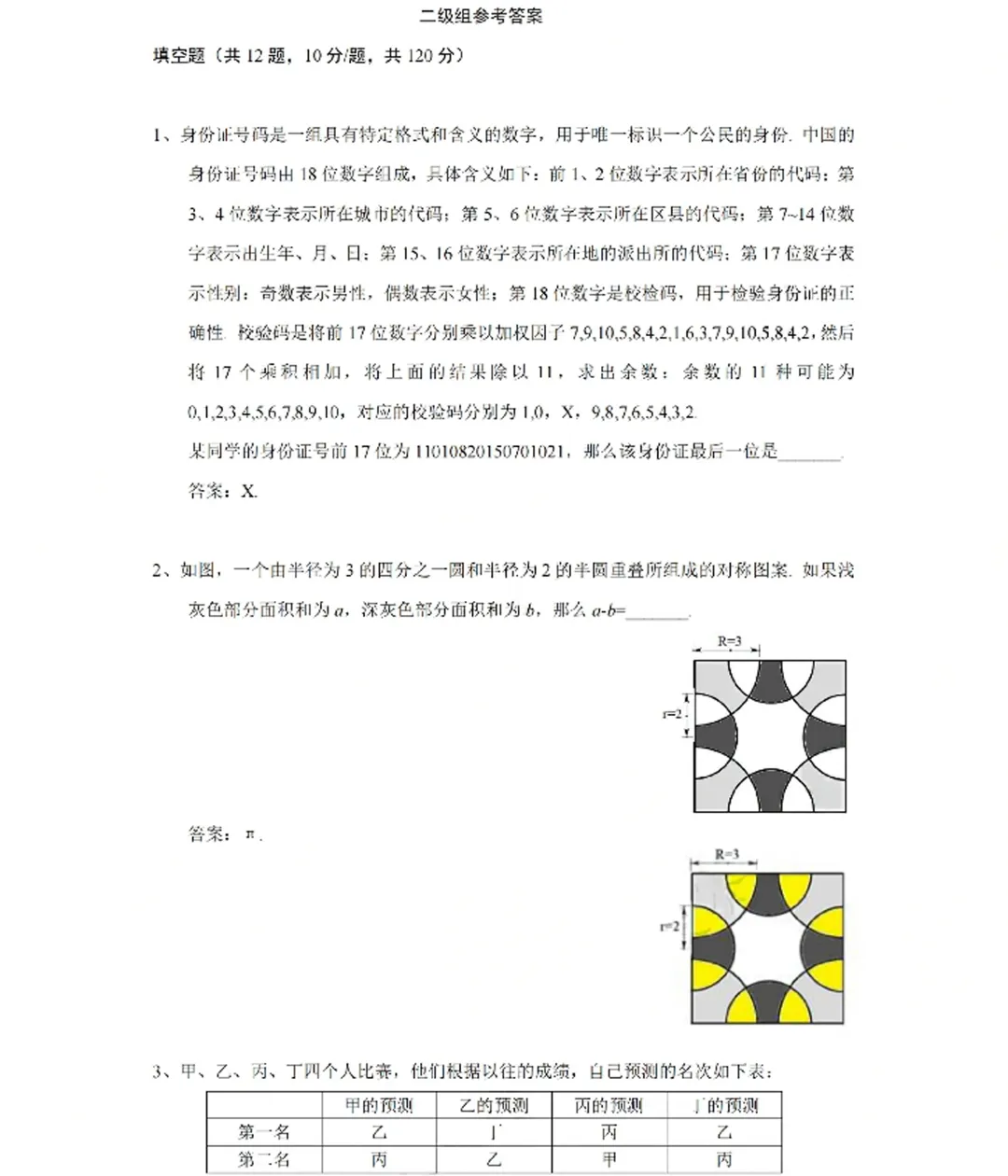 领取真题 | 最新!2026年春季HS-Star(华杯赛)真题+答案分享,分数线公布! 第8张