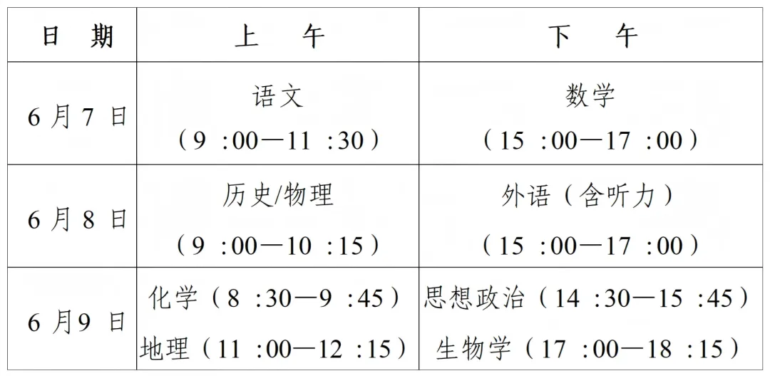 宝塔区2026年高考及外语听力模拟考试有关事项告知书-第5张图片-四季读书网