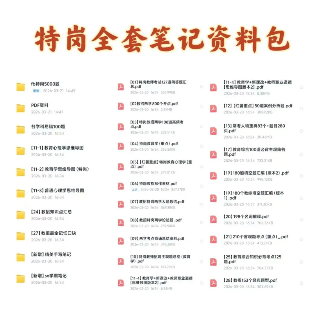 【速刷】26河北特岗‖历年真题(09-25年)-第5张图片-四季读书网 【速刷】26河北特岗‖历年真题(09-25年)-第5张图片-四季读书网