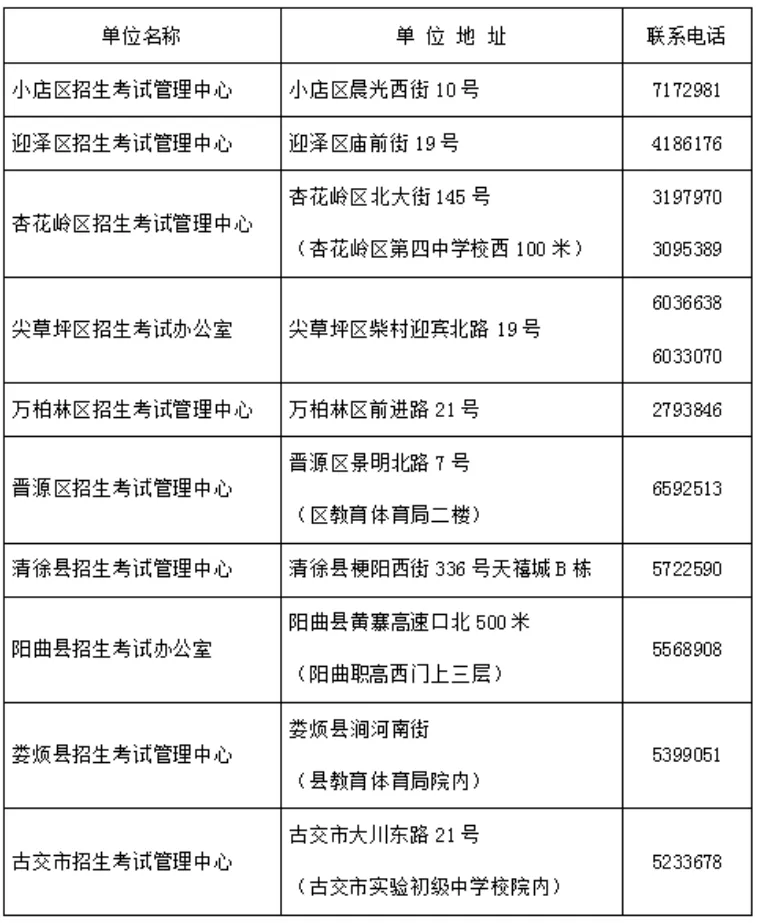 【太原中考】2026太原中考考试具体时间安排表公布! 第7张