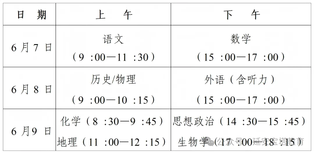 陕西这地2026年高考及外语听力模拟考试有关事项告知书 第2张