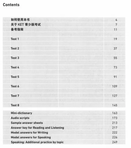 绝版!KET考试全真模拟试题,限时领,手慢无! 第3张
