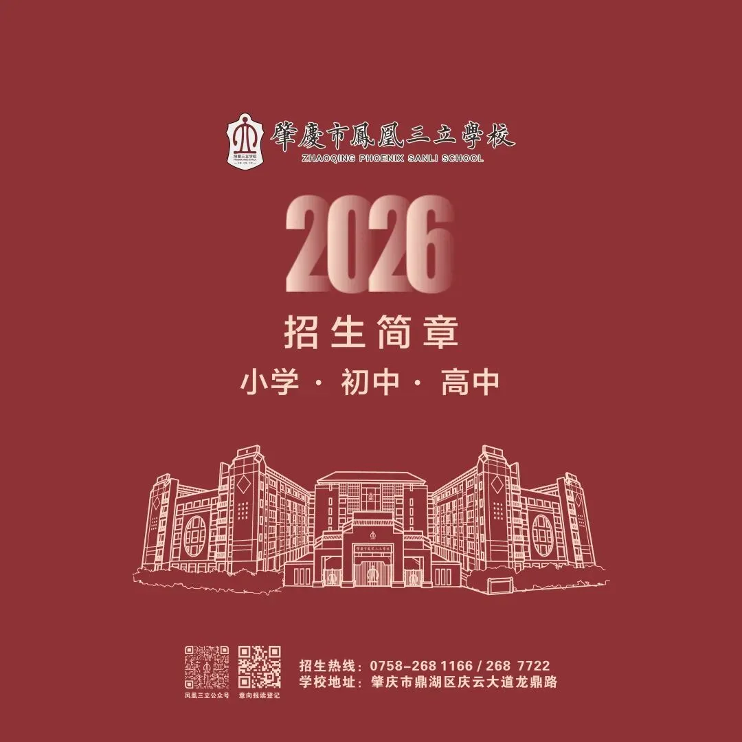 肇庆市凤凰三立学校中考志愿填报指南(附招生简章) 第13张