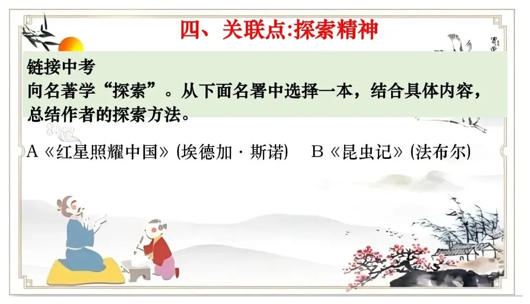 中考名著联读——十二部名著横向联读复习-第19张图片-四季读书网