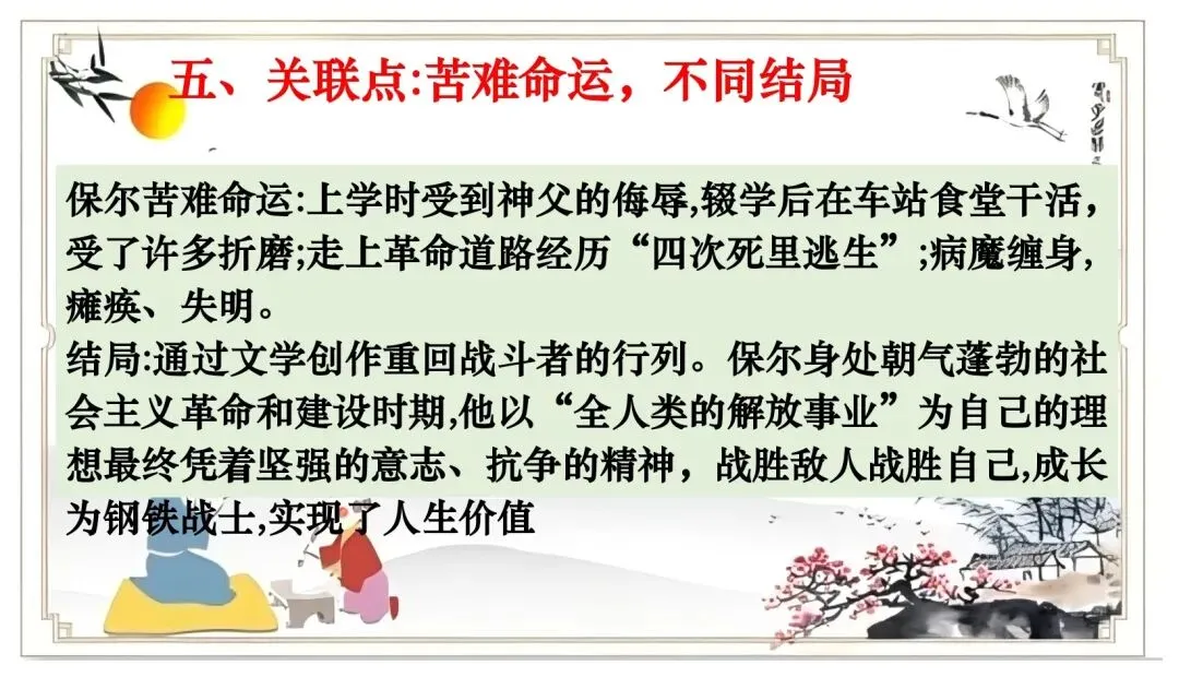 中考名著联读——十二部名著横向联读复习-第21张图片-四季读书网