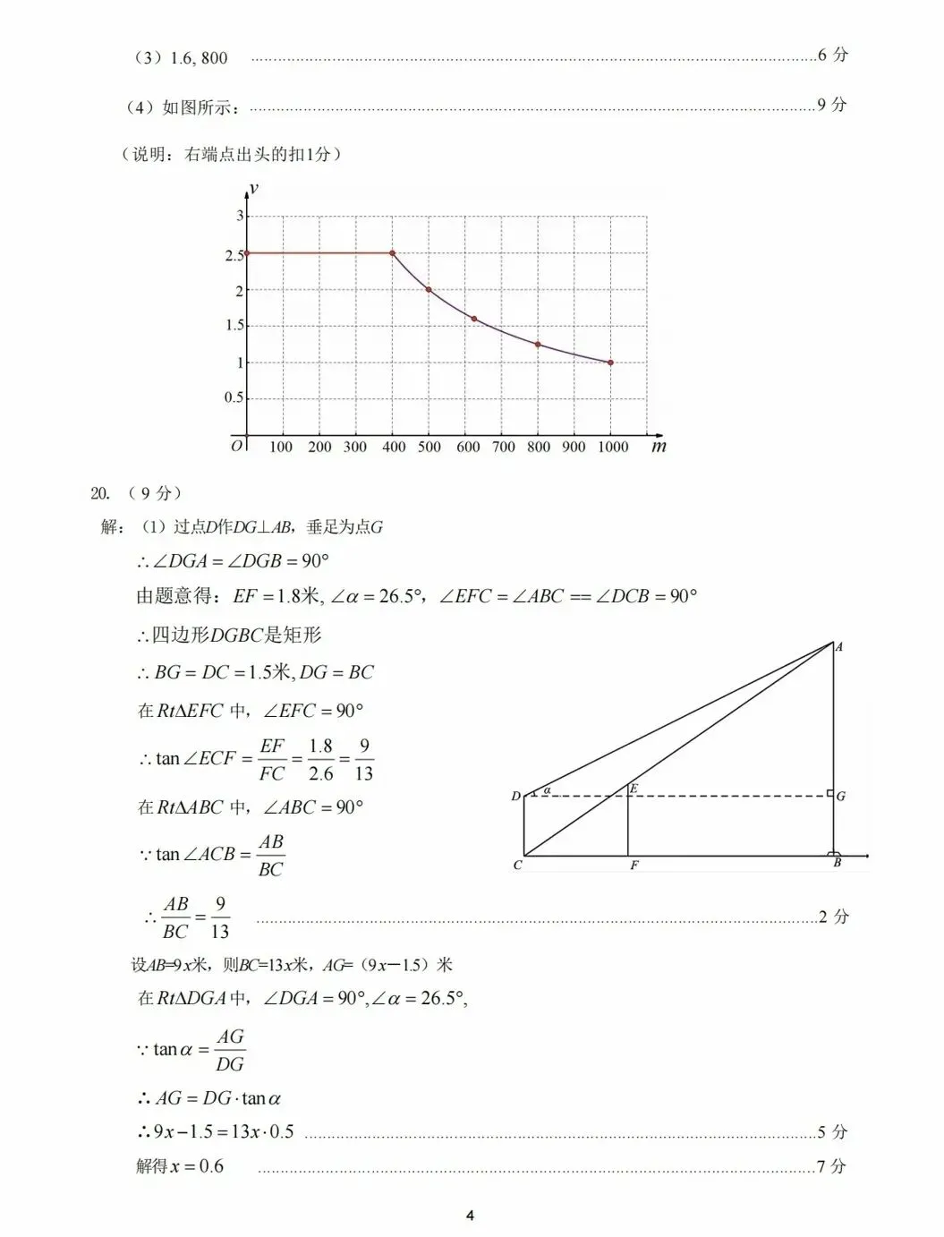 2026年濮阳九年级第二次模拟考试数学试题卷及答案-第10张图片-四季读书网