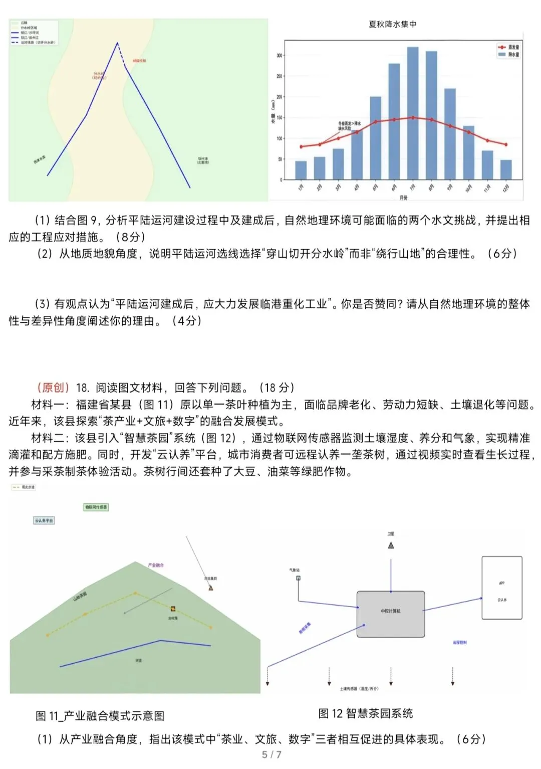 2026年福建省高考考前冲刺测试地理试卷 第6张