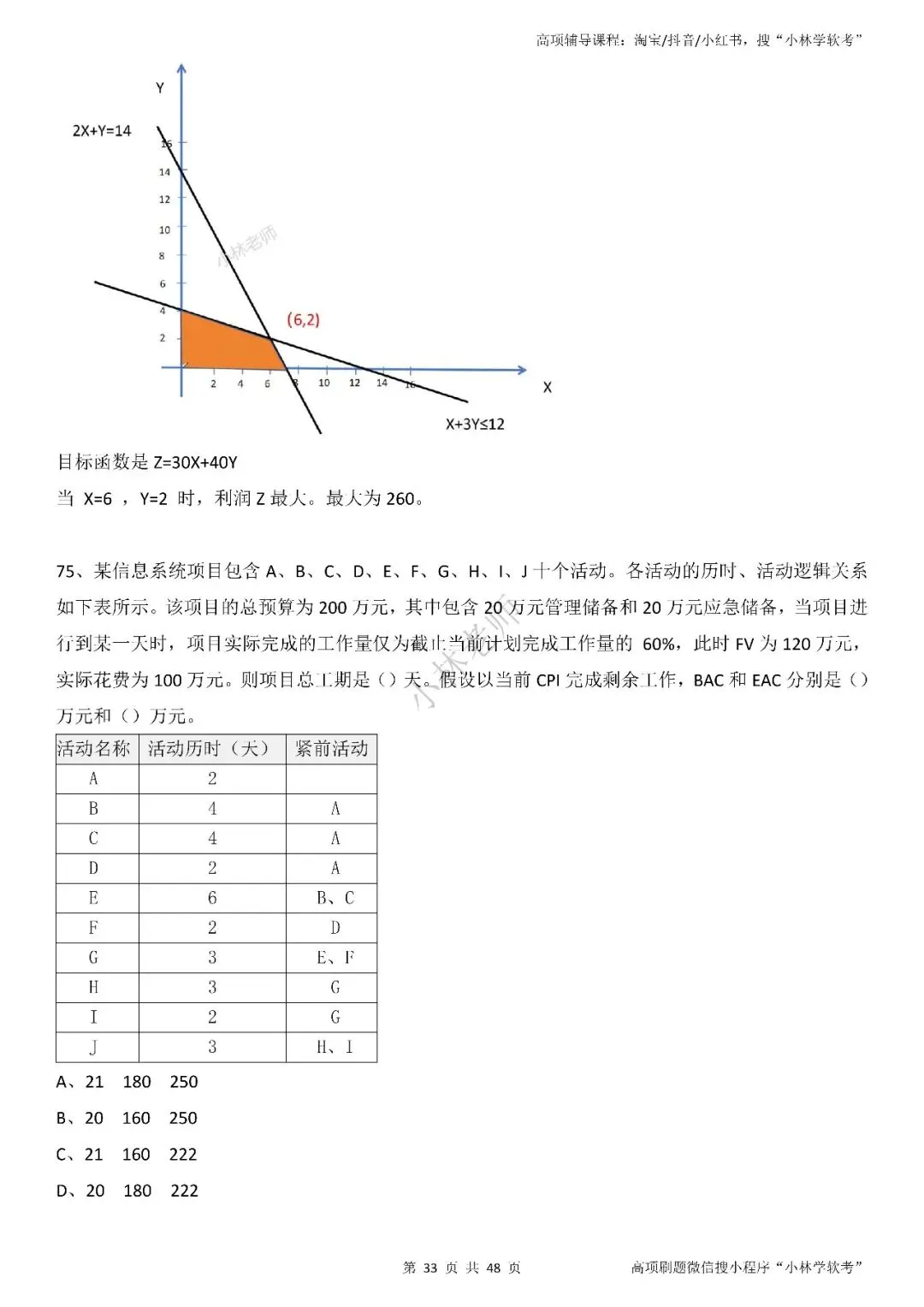 2026年高项第2批真题及解析——3科(全) 第33张