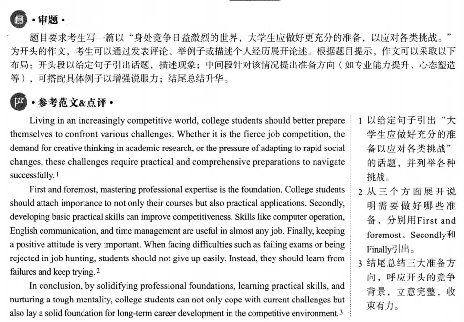 【CET6】2025年12月英语六级真题作文 第29张