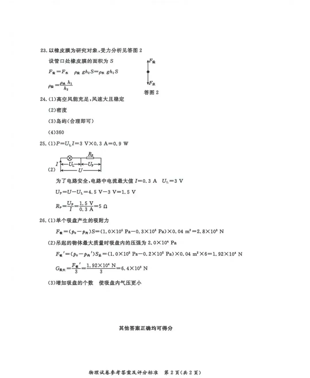 【中考物理】26东城一模及解析 第15张 【中考物理】26东城一模及解析 第15张