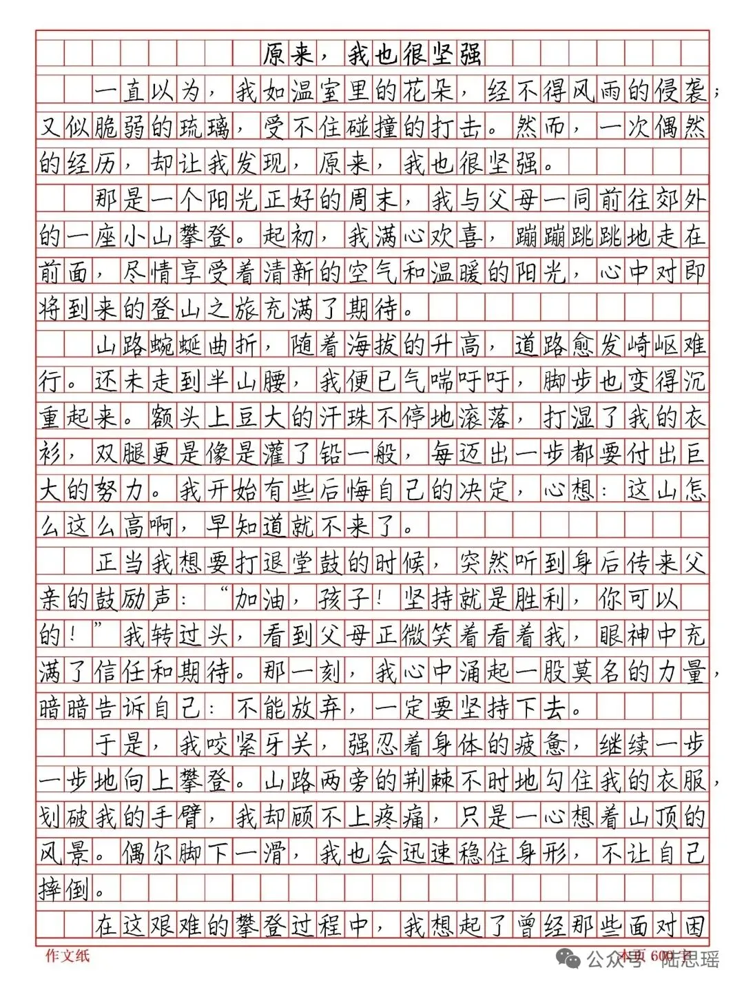 优秀中考作文范文四篇 第3张