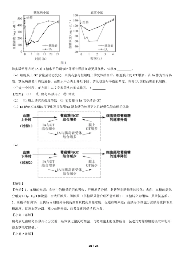 2021北京高考真题生物真题(有答案)【可下载】 第20张