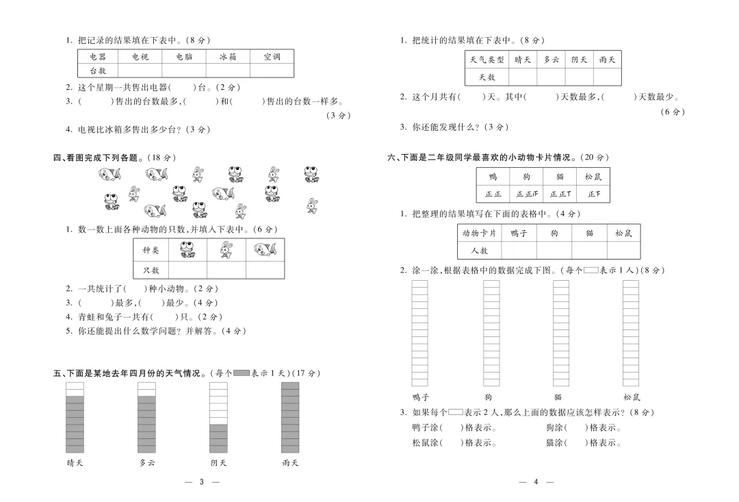 2026年二年级下册数学《满分试卷》单元期中期末全包含!下载练冲刺高分! 第3张