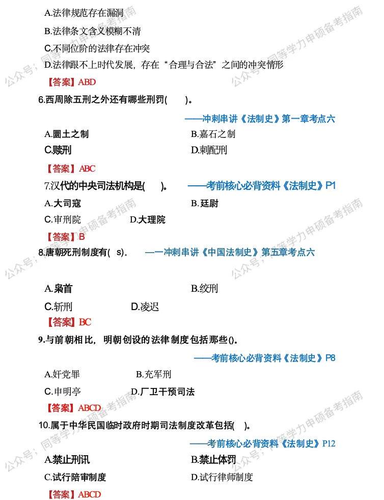 【法学完整版】2026同等学力申硕法学真题完整版+辅导效果分析! 第2张