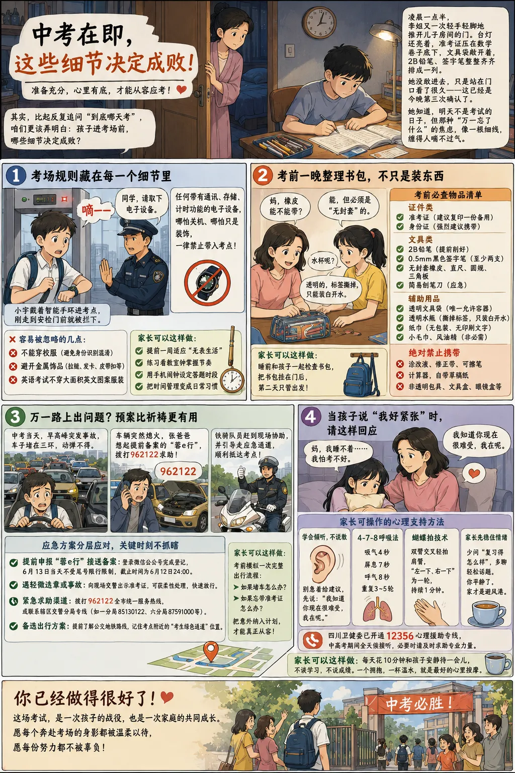 中考前夜,比时间更重要的事! 第4张 中考前夜,比时间更重要的事! 第4张