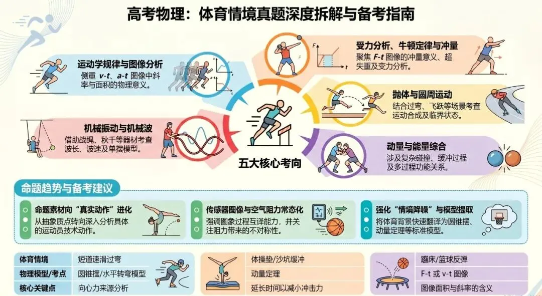 高考物理:体育情境真题深度拆解 第1张