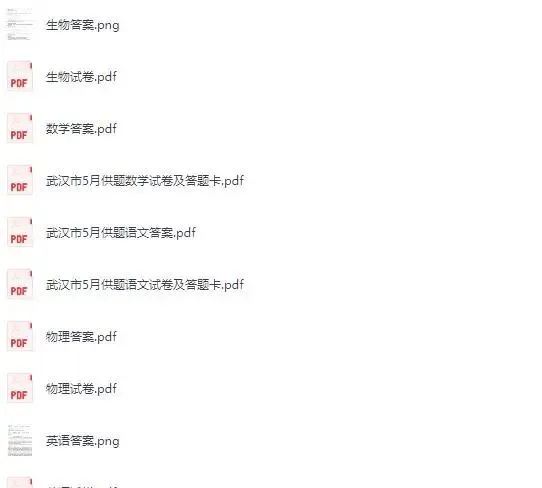 2026届武汉高三5月联考试卷电子版下载 附答案-第3张图片-四季读书网
