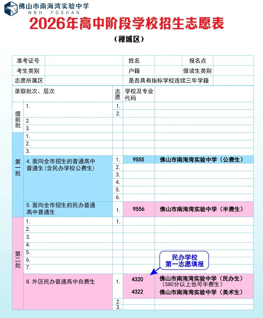 2026佛山中考志愿填报开启|南海湾中学志愿填报指南上线! 第8张
