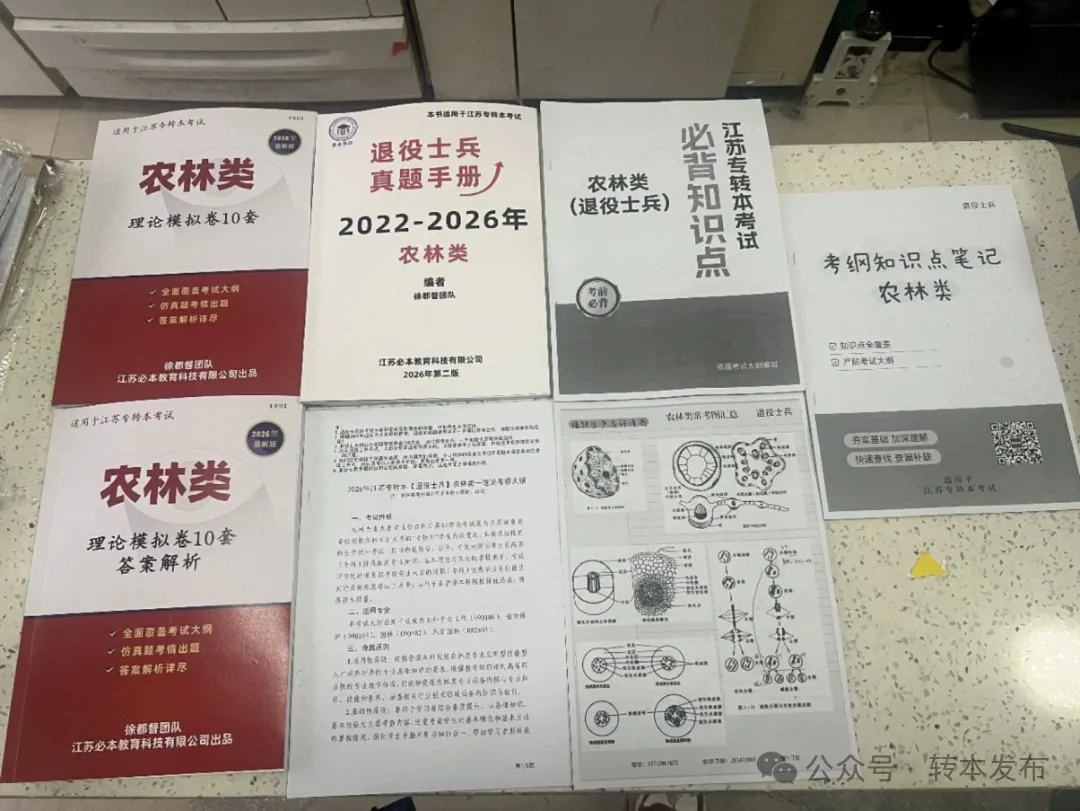 【考试必刷】2027年江苏退役士兵专转本历年真题、模拟卷、必背知识点 第10张