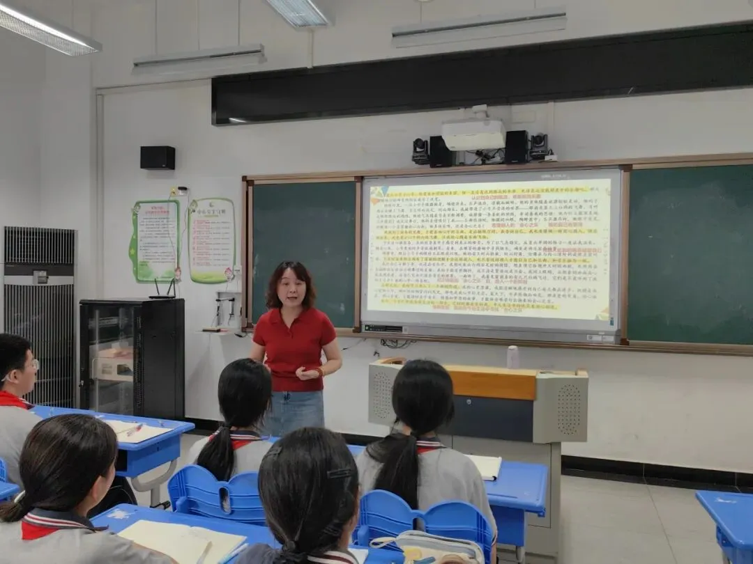 深耕写作技法,赋能中考备考——南苑学区初中语文工作坊暨娄塘学校中小学联合语文教研活动 第6张