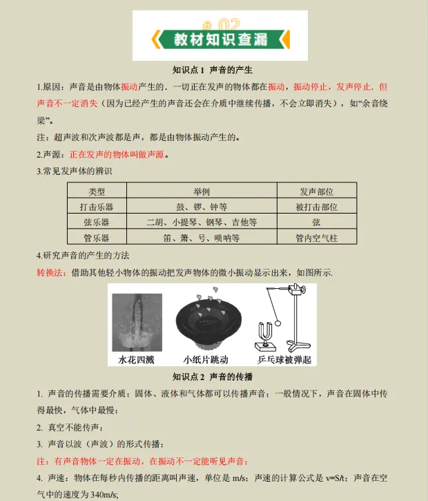2026年中考物理三轮复习终极冲刺(抢分秘籍+教材基础)知识清单,含易错点,全面攻克重难点,让孩子掌握背熟考试想不上90都难! 第5张 2026年中考物理三轮复习终极冲刺(抢分秘籍+教材基础)知识清单,含易错点,全面攻克重难点,让孩子掌握背熟考试想不上90都难! 第5张