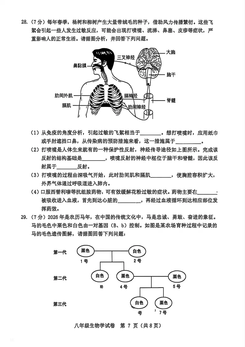 中考二模生地试卷-第15张图片-四季读书网