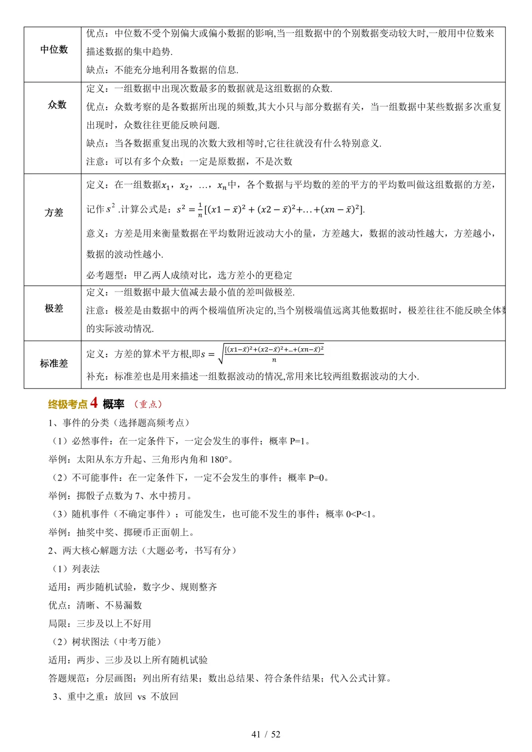 中考考前20天初中数学攻略——倒计时16天(全辑PDF电子档+答案) 第4张