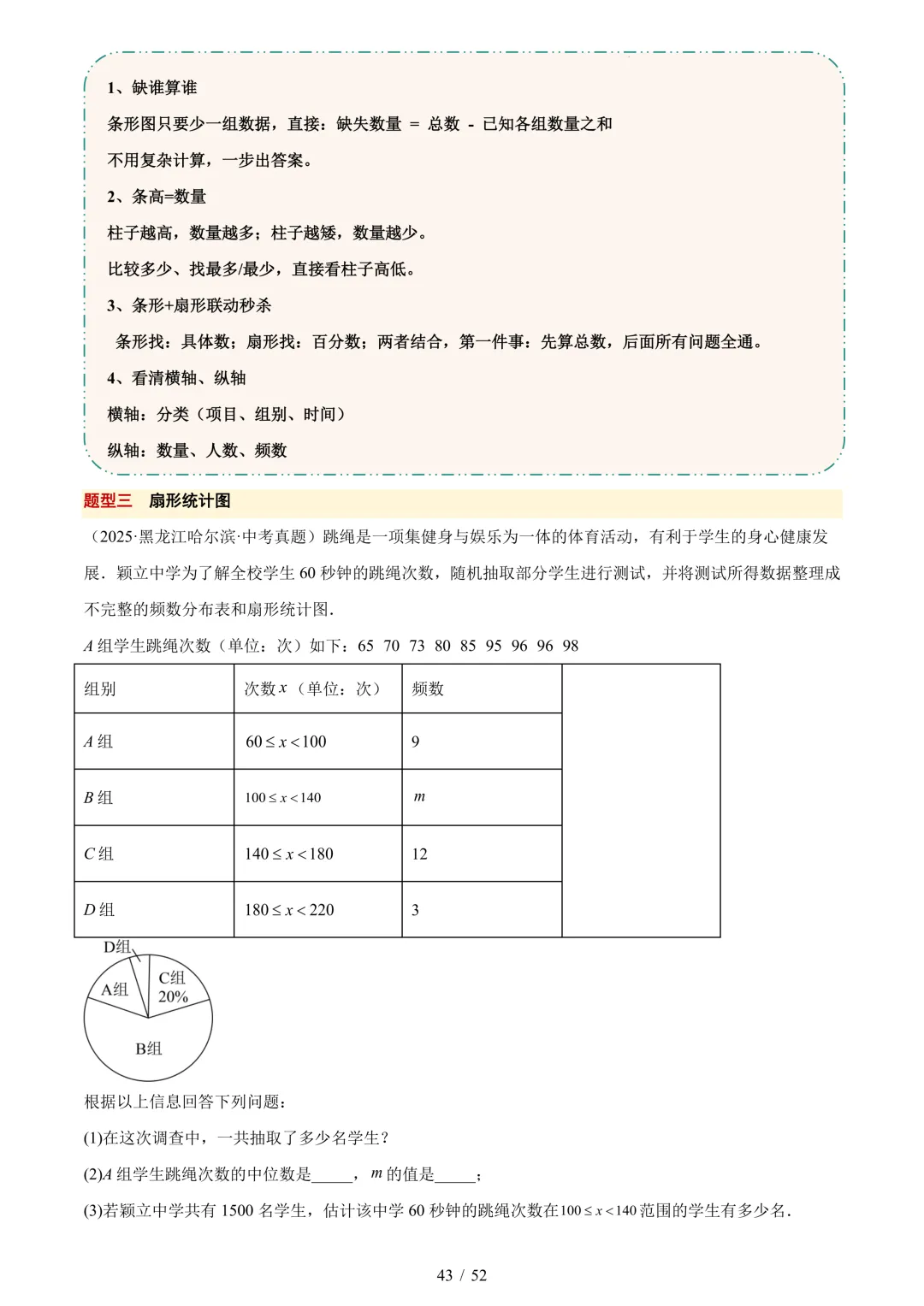 中考考前20天初中数学攻略——倒计时16天(全辑PDF电子档+答案) 第6张