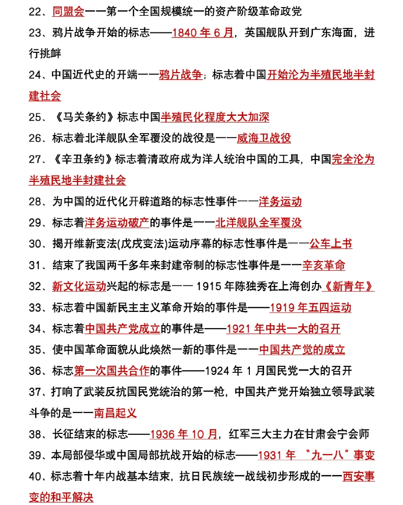 2026上海中考历史(高频考点清单) 第2张 2026上海中考历史(高频考点清单) 第2张
