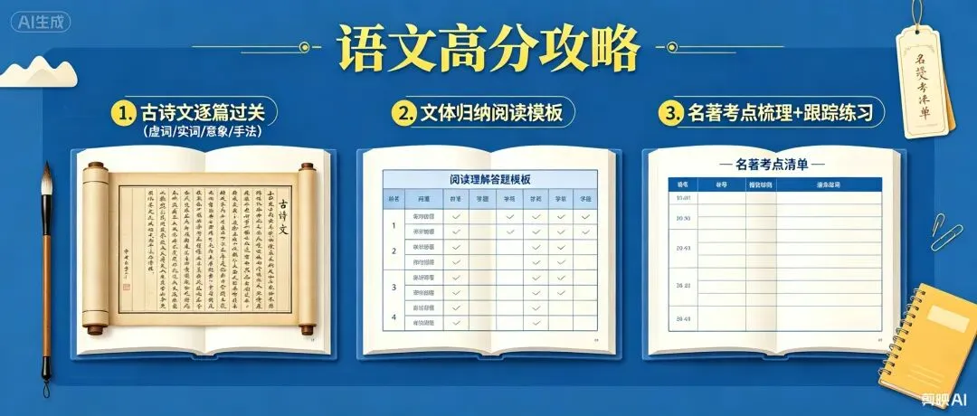 中考高效学习方法 第1张