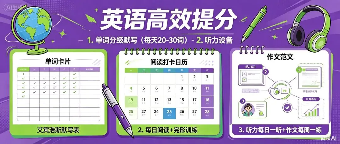 中考高效学习方法 第3张