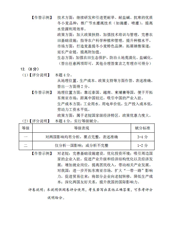 2026年5月东河中考二模试卷和答案:语文数学英语物理化学道法历史地理生物 第73张