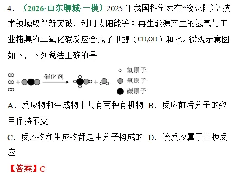 2026中考化学压轴热点-双碳战略全考点 第14张