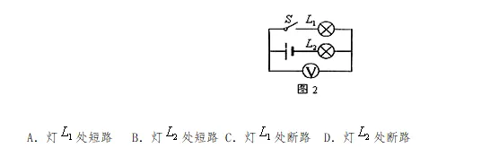 中考物理《电路故障类型及原因分析》-第7张图片-四季读书网 中考物理《电路故障类型及原因分析》-第7张图片-四季读书网