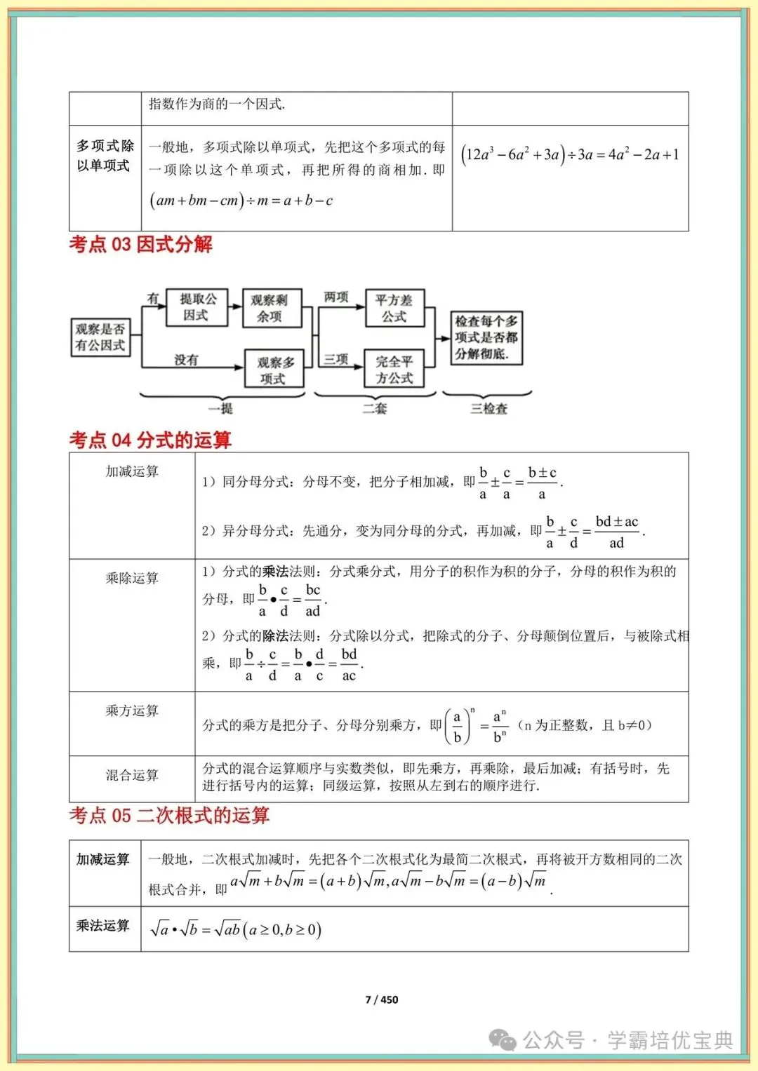 【中考复习】2026初中数学总复习手册(知识点+模型+技巧+押题全解) 第10张 【中考复习】2026初中数学总复习手册(知识点+模型+技巧+押题全解) 第10张
