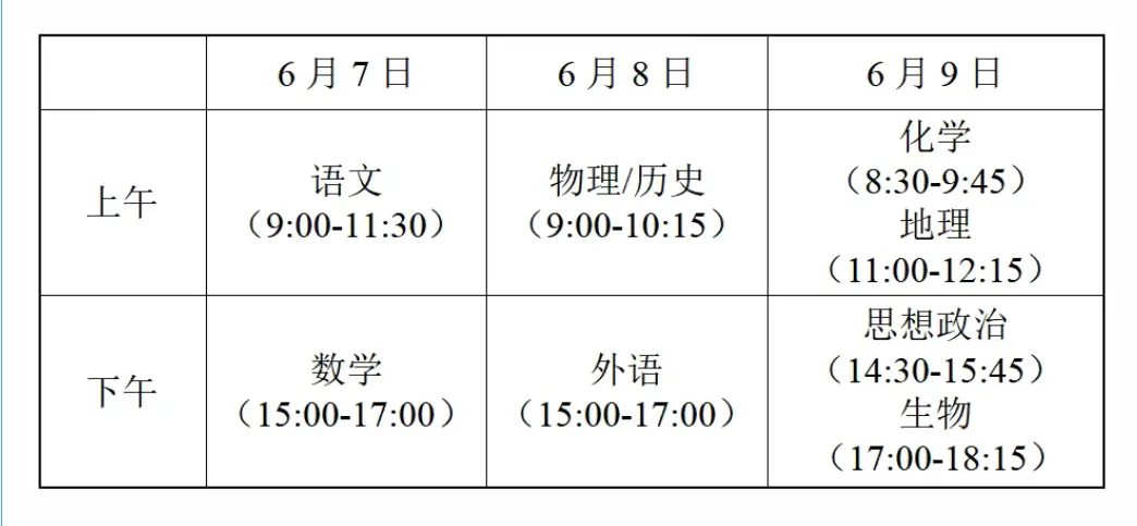 公布了!无锡今年高考中考最新安排 第1张 公布了!无锡今年高考中考最新安排 第1张