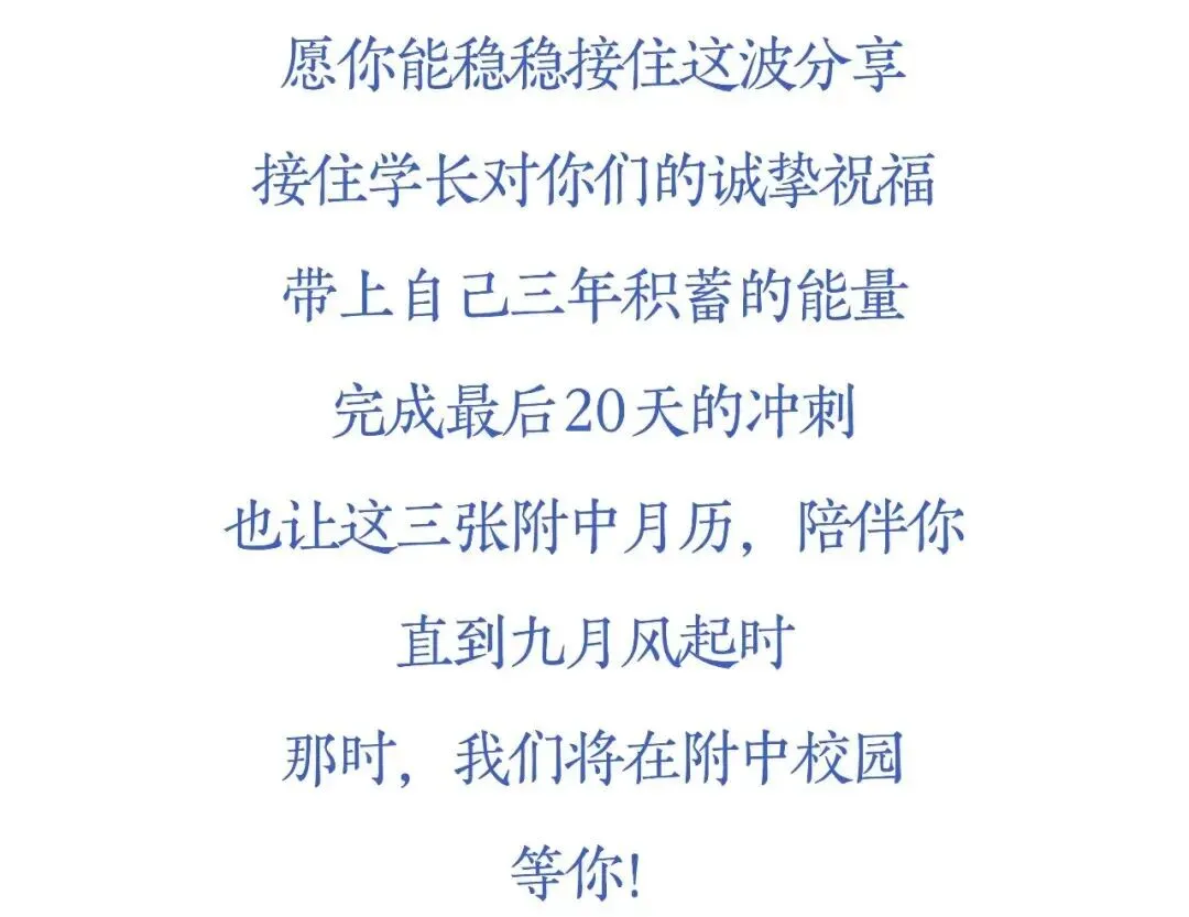 @初三学子,校园开放日(中考升学专场)倒计时3天!快来查收附中学长给你的冲刺锦囊! 第32张