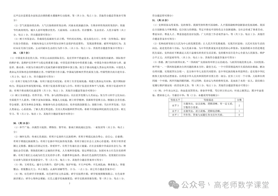 2026.5齐齐哈尔龙沙区中考二模全学科试卷含答案(可下载)-第41张图片-四季读书网