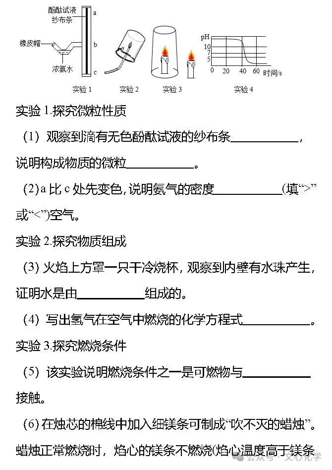 中考化学创新实验题型-微型实验(考法分析+考题特训)(分享打印版) 第11张