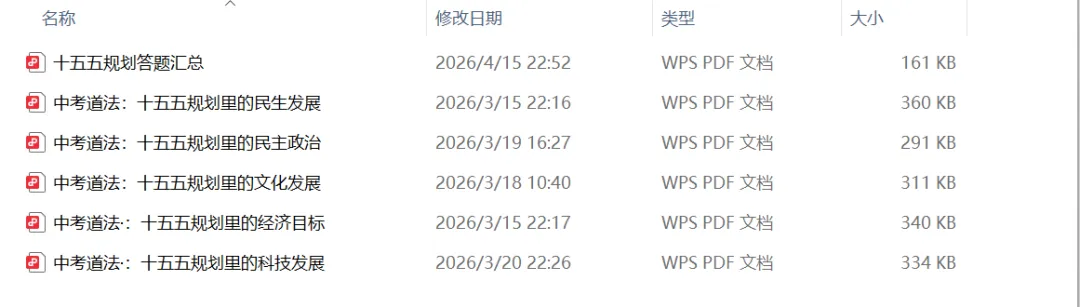 中考冲刺·热点时政精讲精练:2026两会热点练习(含答题模板) 第15张