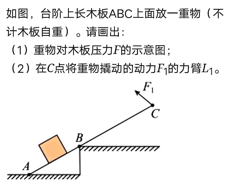 中考物理押题16力学作图 第12张