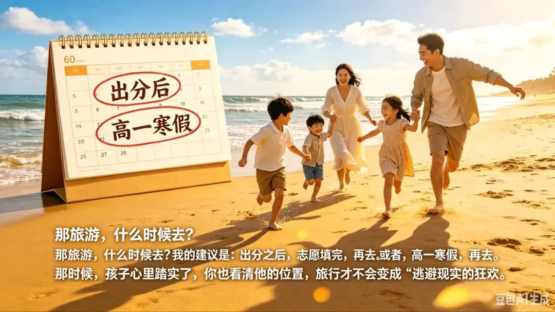 中考后千万不要去旅游!做对这5件事,悄悄改变孩子的一生 第4张