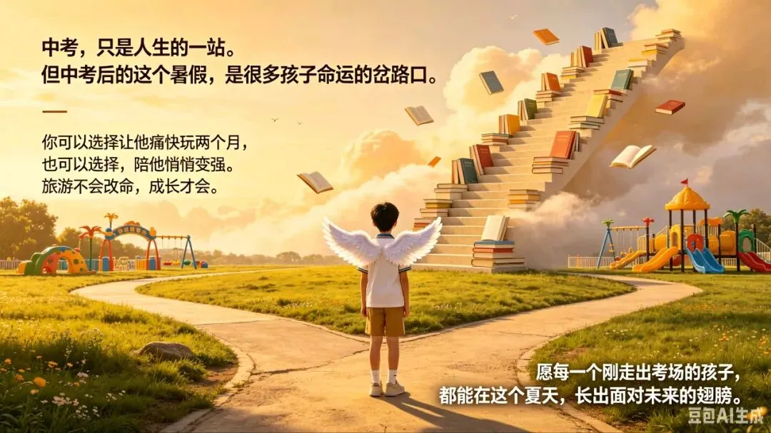 中考后千万不要去旅游!做对这5件事,悄悄改变孩子的一生 第5张