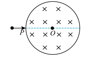 【真题·仿真】2023全国甲卷第7题可视化解析,带电粒子碰壁弹射,一道题吃透径入径出 + 多段圆弧迭代,用可视化把几何直觉"看"进脑子里 第2张 【真题·仿真】2023全国甲卷第7题可视化解析,带电粒子碰壁弹射,一道题吃透径入径出 + 多段圆弧迭代,用可视化把几何直觉"看"进脑子里 第2张