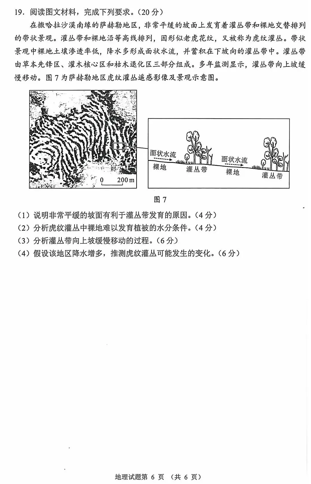 【高考真题】2025年河南高考地理试题 第6张
